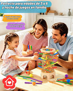 Montessori - Juego de mesa para niños de 3 a 8 años, juguete educativo de