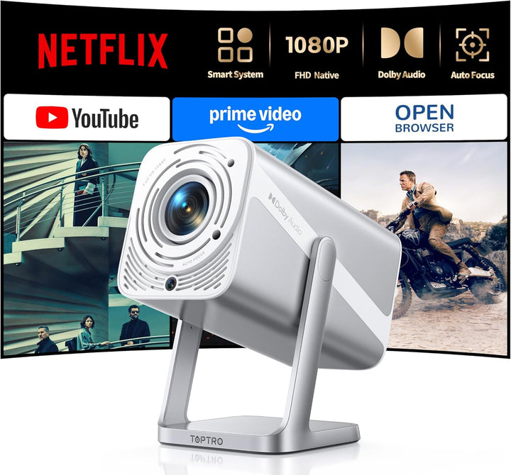 Proyector inteligente [aplicaciones integradas\/soporte 4K\/actuali...