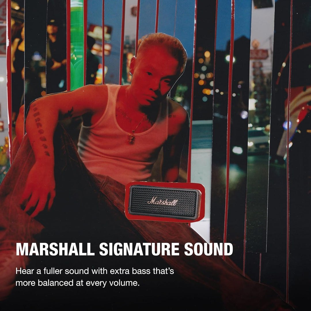 Marshall Emberton III - Altavoz Bluetooth portátil, diseño resisten...