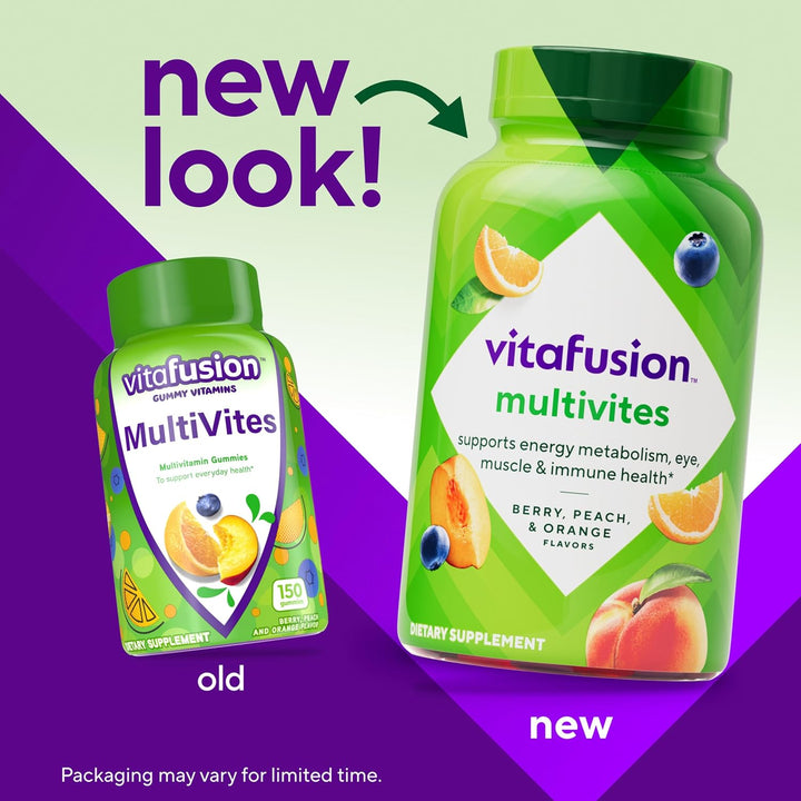 Vitafusion Gomitas de vitaminas para adultos 120 unidades