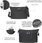 Baggallini Securtex™ - Bandolera antirrobo