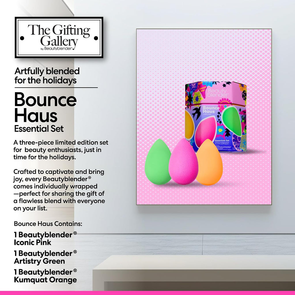Beautyblender Bouncehaus Essentials Set, 3 esponjas de maquillaje