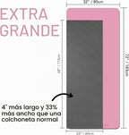 Esterilla de entrenamiento grande – Tapete de ejercicio extra grueso de