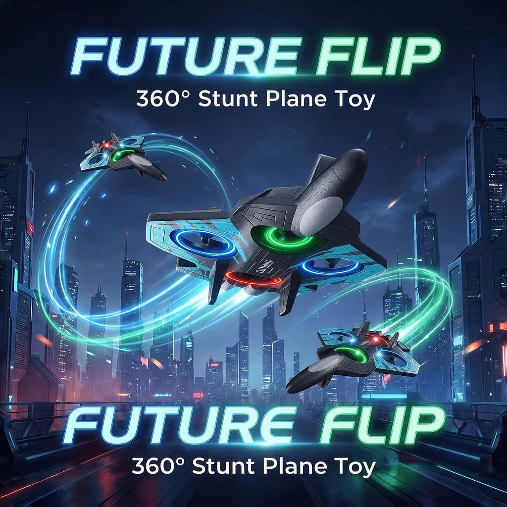 Foam RC Planes Remote Control Airplanes con LED (Azul 2 Batteries)