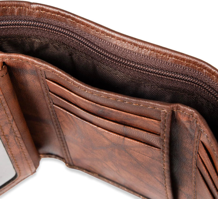 Dockers Billetera de perfil delgado con capacidad extra para hombre...
