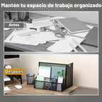 Mind Reader - Organizador de escritorio de malla metálica con