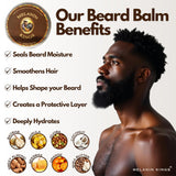 Kit de aseo de barba Melanin Kings para hombres - Fórmulas con ingr...