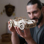 UGEARS Drift Cobra Racing Car - Rompecabezas de madera 3D para adultos