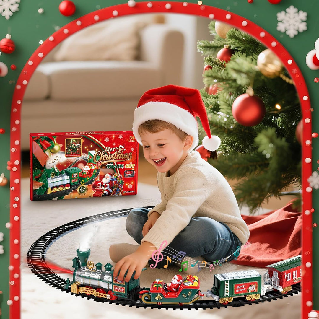 Juego de tren de Navidad
