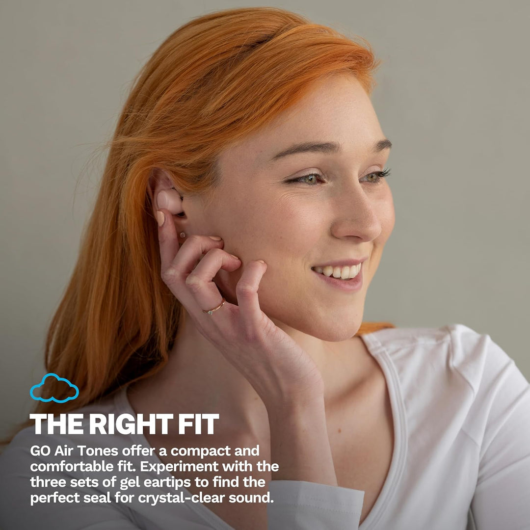 JLab Go Air Pop+ Tones Auriculares Verdaderamente Inalámbricos, Aur...