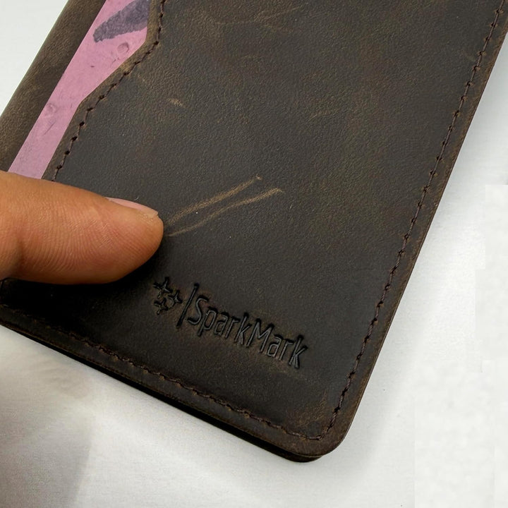 SparkMark Cartera delgada con bloqueo RFID para hombres | Cartera d...