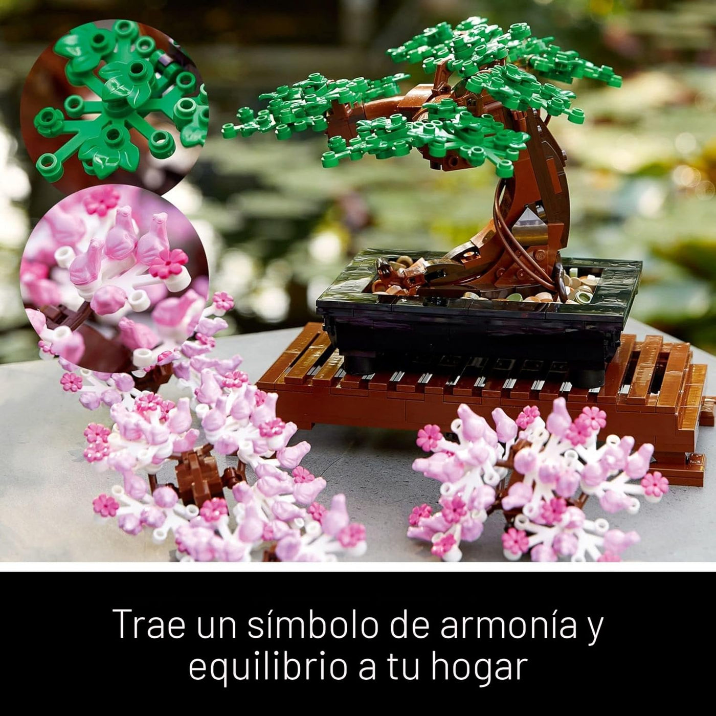 LEGO Botanicals - Juego de construcción de árbol bonsái