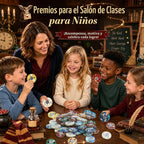 Paquete de 52 juguetes giratorios para fiestas de mago de fantasía, para cumpleaños de niños, mago encantado, a granel para recompensas de aula, rellenos de bolsas de regalos, suministros