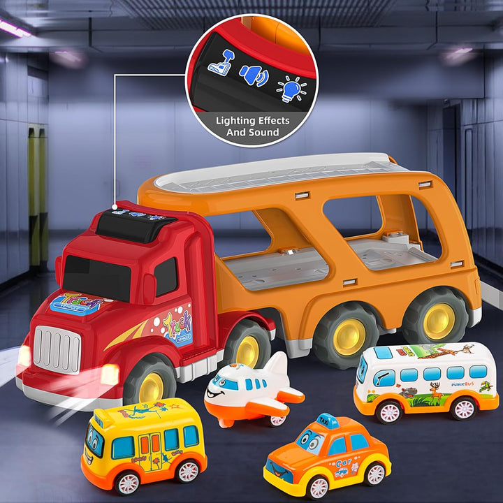 Veslier Juguetes de Autos para Niños Pequeños para Niños y Niñas de...