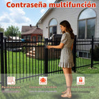 Cerradura de casillero de huellas dactilares con código, candado de combinación inteligente de huellas dactilares biométricas sin llave, cerradura combinada impermeable para valla exterior
