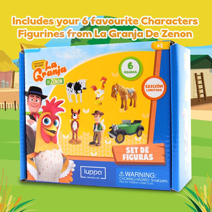 LUPPA La Granja de Zenon - Set de 6 Figuras de Acción y Aventura pa...