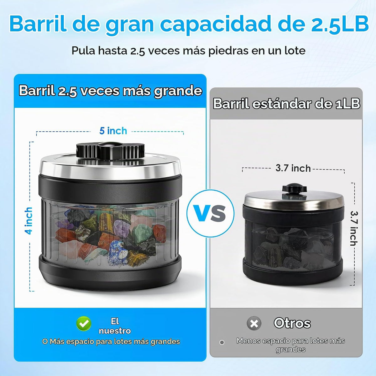 Kit de vaso K1 Quiet Rock para adultos, niños y familias