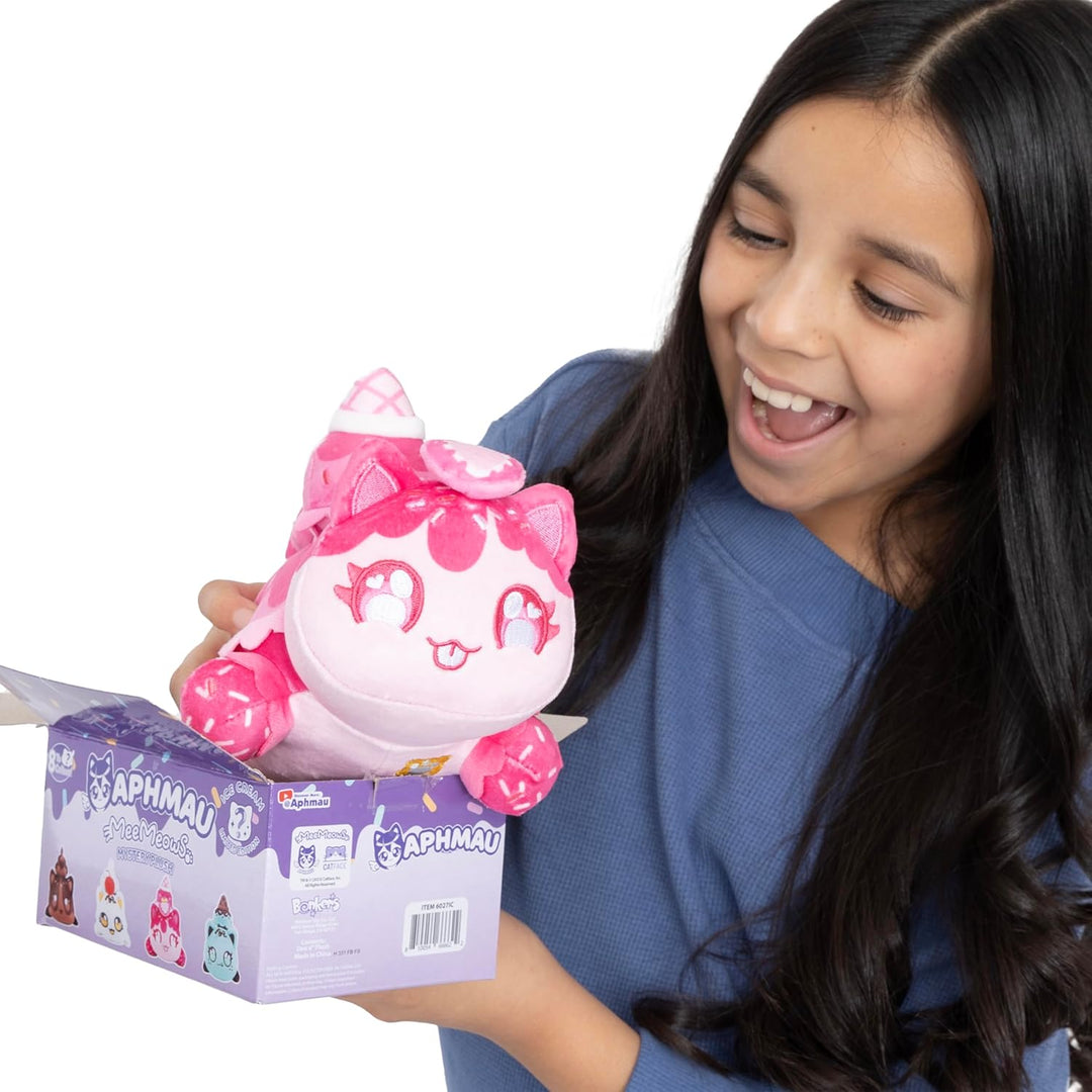 Aphmau MeeMeow Mystery Plush de 6 pulgadas Helado canal