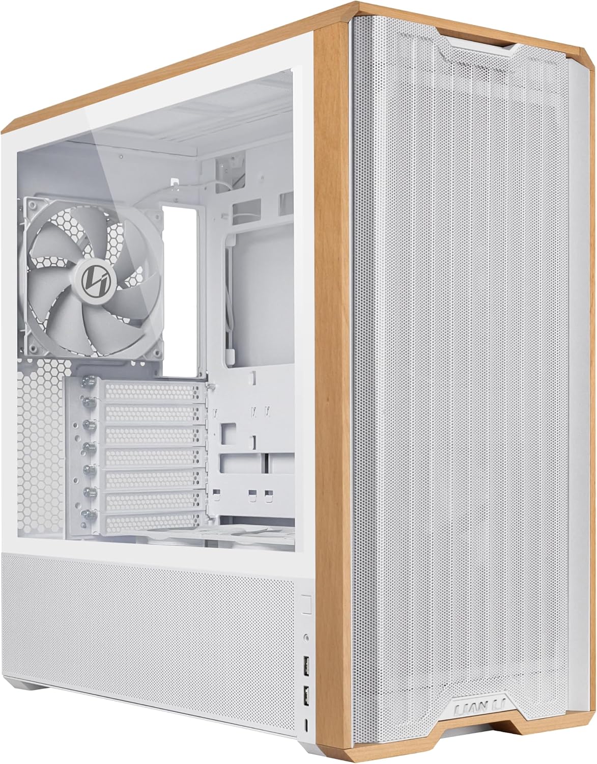 Lian Li LANCOOL 217 ATX Mid-Tower PC Case, 5 ventiladores PWM, made...