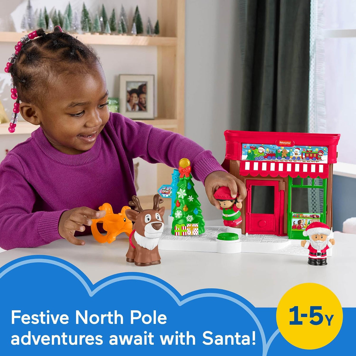 Fisher-Price Set de regalo de Navidad Little People