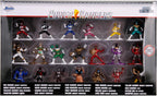 Jada Power Rangers - Figuras coleccionables de metal fundido a presión de 1.65 pulgadas, paquete de 20, juguetes para niños y adultos