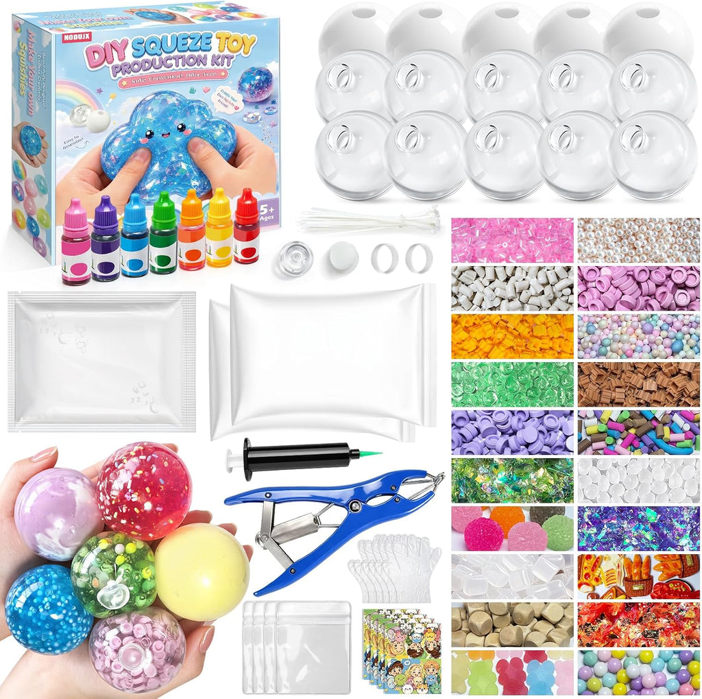 NODUJX Kit de fabricación de bolas antiestrés para hacer bricolaje, crea