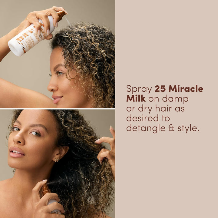 Mizani 25 Benefit Miracle Milk - Acondicionador sin enjuague para c...