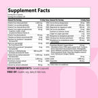 Micro Ingredients Cápsulas puras de multivitaminas metilatedas para mujeres, 240 cápsulas