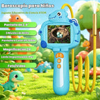Cámara de boroscopio para niños con luz, juguete educativo STEM