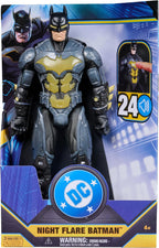 DC Comics Batman Night Flare figura de acción, 12 pulgadas