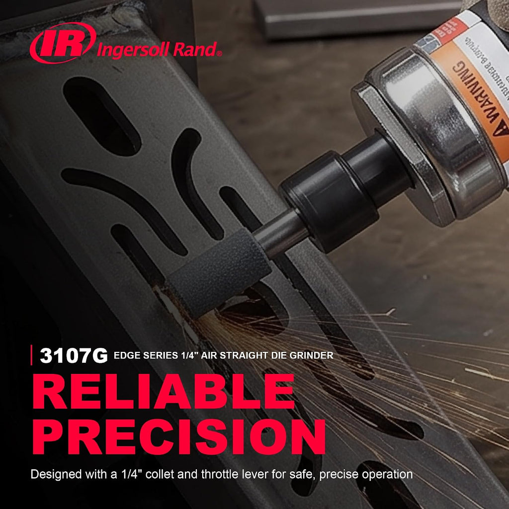 Ingersoll Rand Amoladora de troqueles neumática de 1/4 pulgadas 3107G