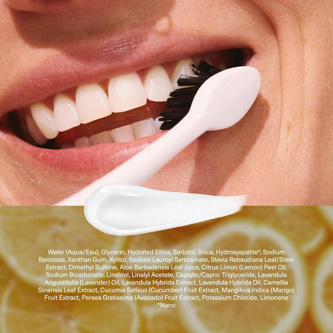 Boka Pasta de dientes sin flúor, pasta de dientes nano hidroxiapati...