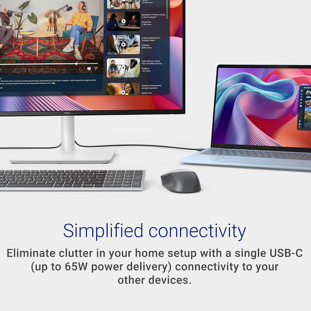 Dell Monitor 27 Plus QHD USB-C - S2725DC - Pantalla QHD de 27 pulga...