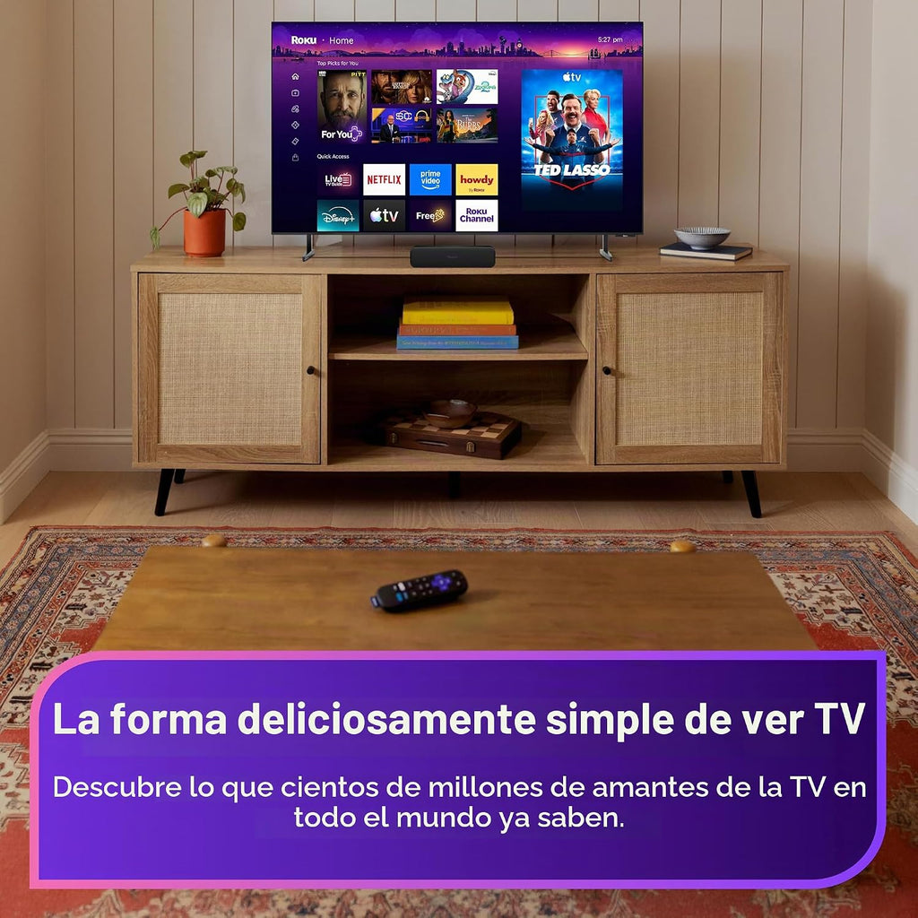 Roku Streambar SE, barra de sonido 4K con dispositivo de transmisión