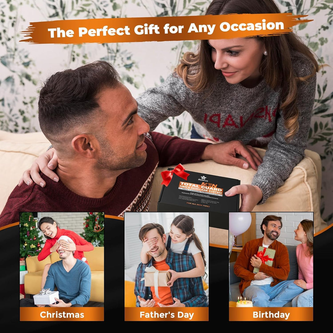Regalo para hombres Kit de cuidado de la piel completo para hombres...