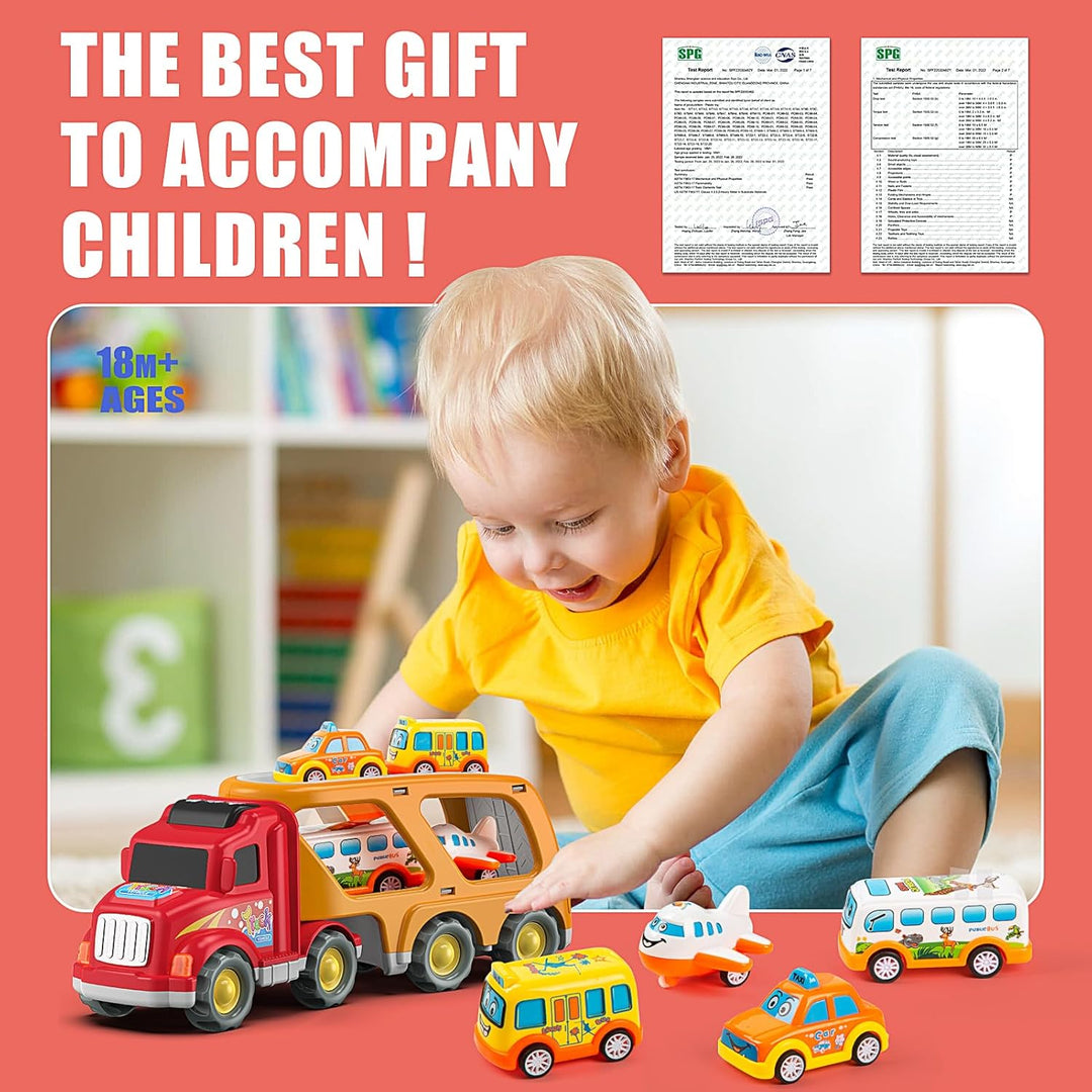 Veslier Juguetes de Autos para Niños Pequeños para Niños y Niñas de...