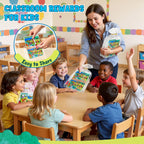 JoyCat Paquete de 24 tarjetas de juego de Spot the Difference para niños, recuerdos de fiesta reutilizables de borrado en seco, premios de aula, rellenos de bolsas de golosinas y regalos de devolución de cumpleaños para edades de 4 a 8 años