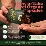 MK Supplements Cápsulas de órganos de carne alimentada con pasto |...