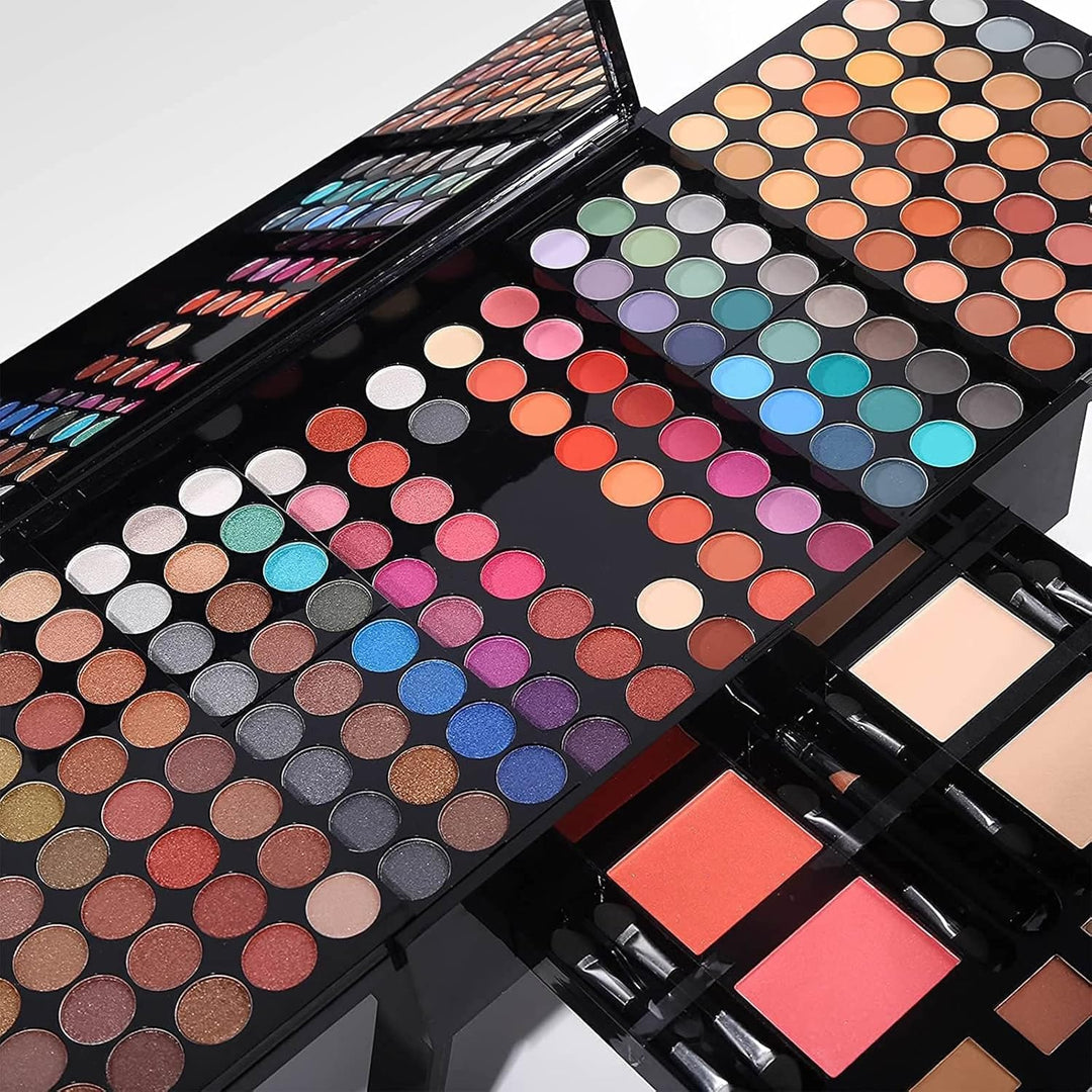 UNIFULL Juego de maquillaje de 190 colores, kit de maquillaje profe...