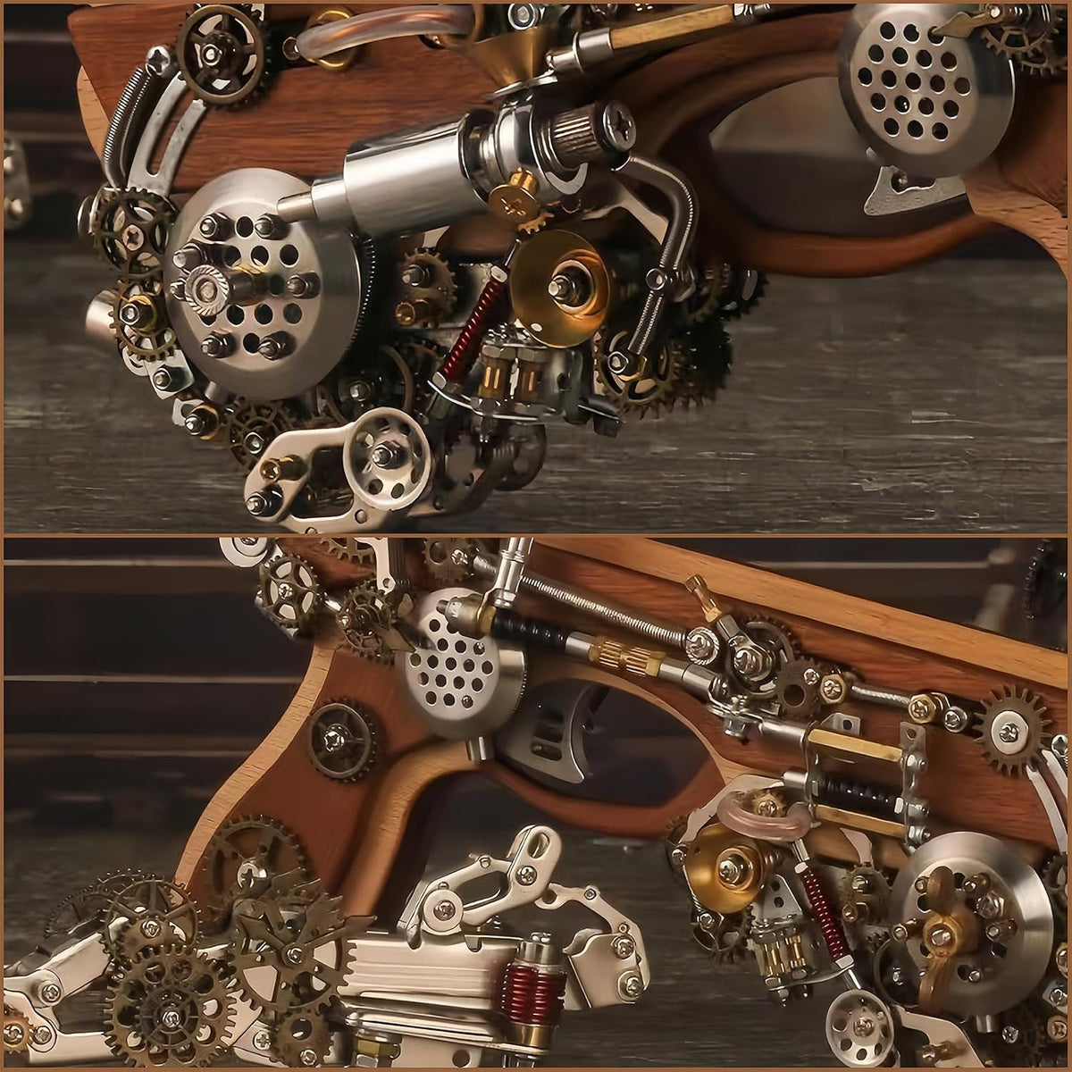 Rompecabezas de metal 3D para adultos, juego de construcción de rompecabezas Cyberpunk, kit de modelo de metal 3D altamente difícil, rompecabezas de rompecabezas rompecabezas de bricolaje para aliviar el estrés, regalo para hombres de alta gama