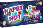 SkillEase Happy or Not, Bingo Emociones y Sentimientos Actividad para Habilidades Sociales, Actividades de Aprendizaje Social Emocional, Juego de Terapia y Consejería para Niños, Juego de Terapia del Habla,