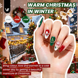 VANREESA Kit de 148 esmaltes de uñas de gel con puntas de uñas de a...