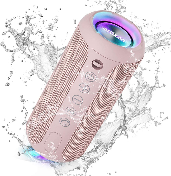 Ortizan - Parlante Bluetooth 5.3, inalámbrico, impermeable IPX7, so...
