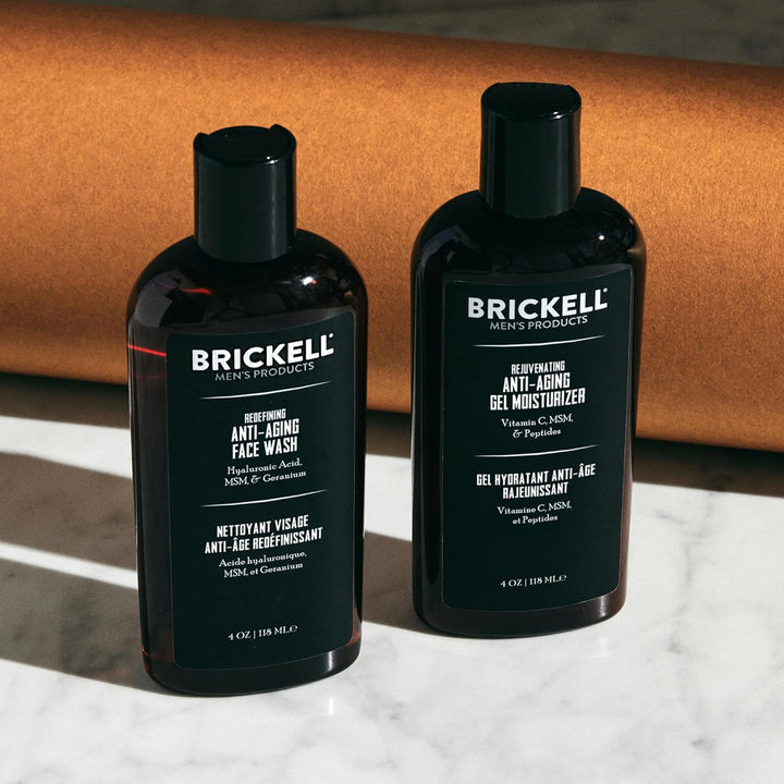 Brickell Men's Products Rutina antienvejecimiento de gel potenc...