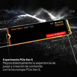 WD_Black SN8100 SSD NVMe de 2 TB - PCIe 5.0x4, M.2 2280, velocidad...