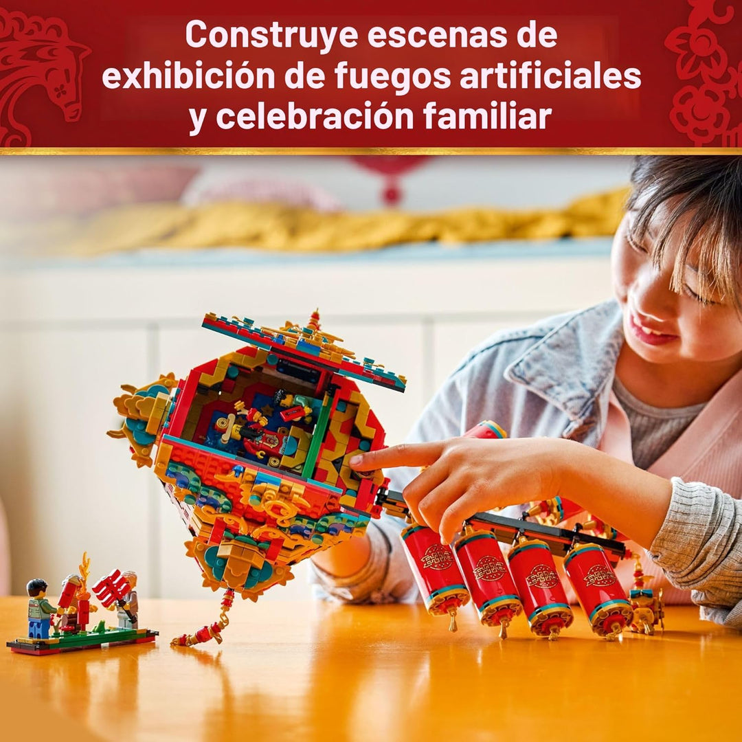 LEGO Spring Festival Fortune Firecracker Juguete de construcción pa...