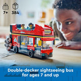 LEGO City Red - Juego de vehículos de juguete de autobús