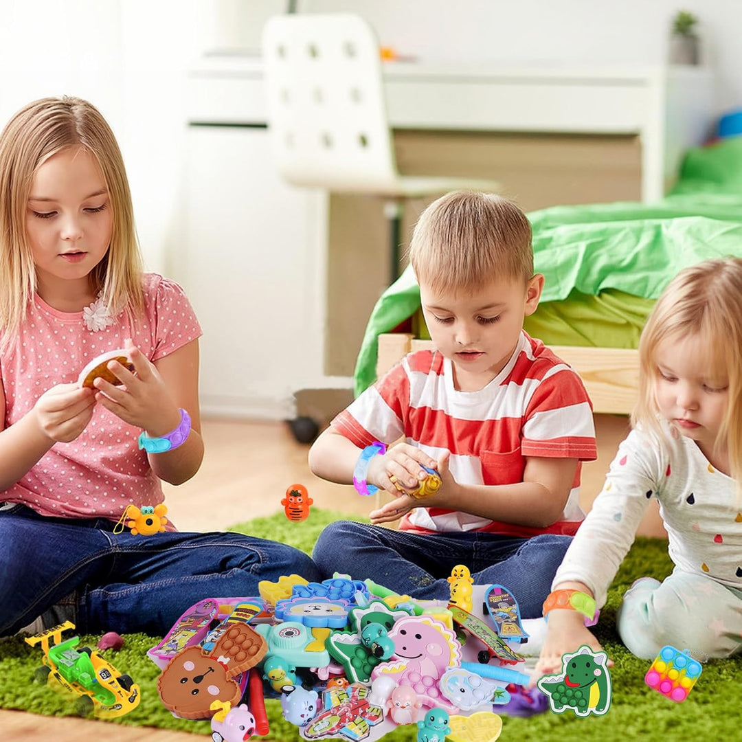 500 piezas de recuerdos de fiesta para niños, juguetes fidget a gra...