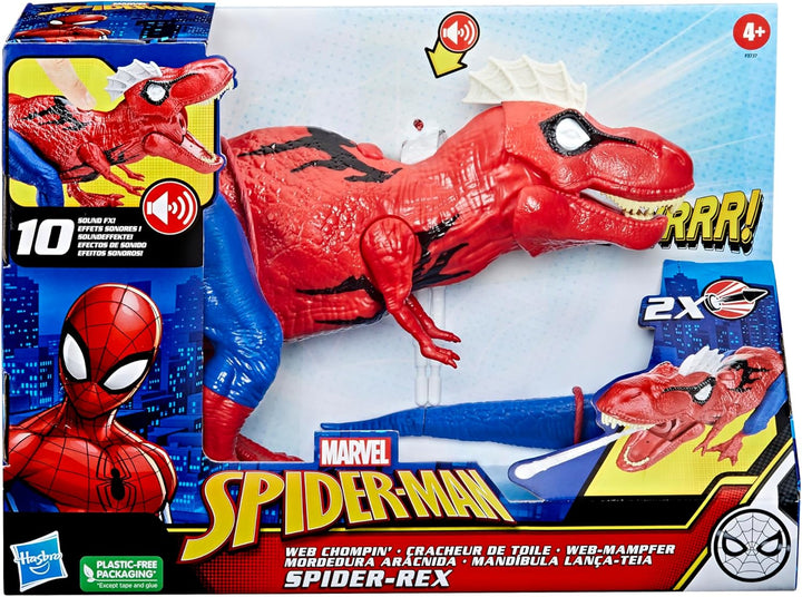 Spider-Man Marvel Web Chompin Spider-Rex - Figura de