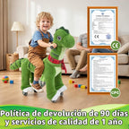 FUNLIO Caballo de dinosaurio con pedal para niños - Pequeño